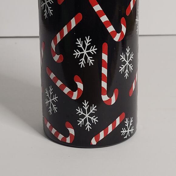 20oz Thermal Cup with Candy Cane & Snowflake Design - Picture 8 of 13
